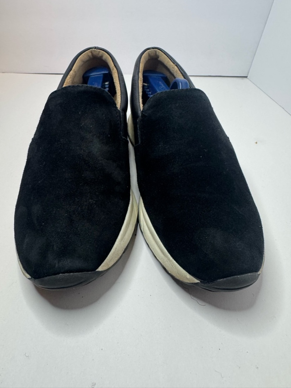 Naturalizer Black Suede Slip On Sneakers Women's Size 7M